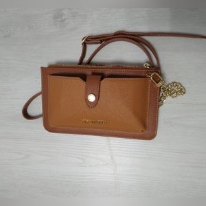 Tan/brown crossbody bag/purse